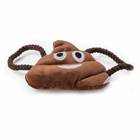 Animate Emoji Squeaky Plush Dog Toy